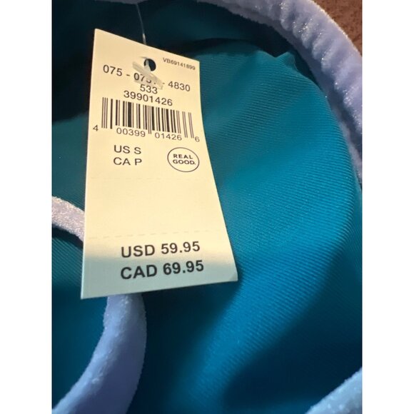 Aerie Keyhole Halter One Piece Swimsuit S/P Paisley Print UPF 50 Protection NWT - Picture 5 of 6